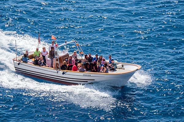 Boat Tour of the Island